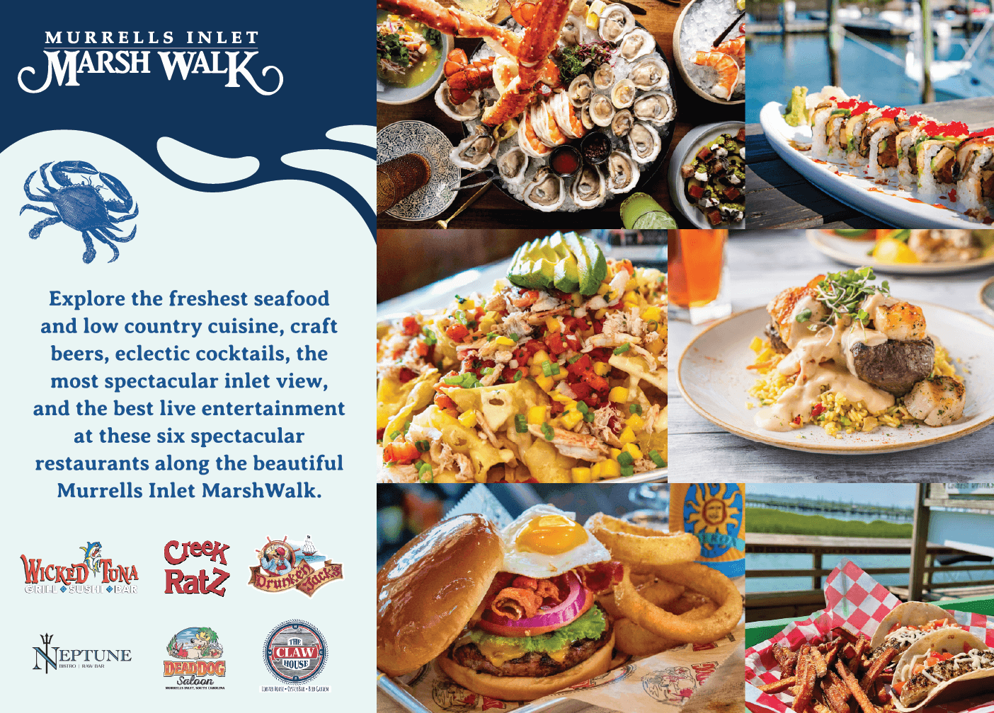 Print Ad for the Murrells Inlet MarshWalk